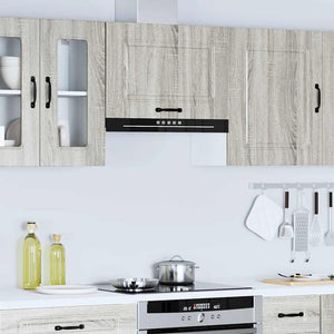 Küchen Hängeschrank Grau Sonoma Holz