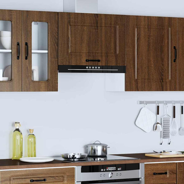 Küchen Hängeschrank Kalmar Braun Eiche