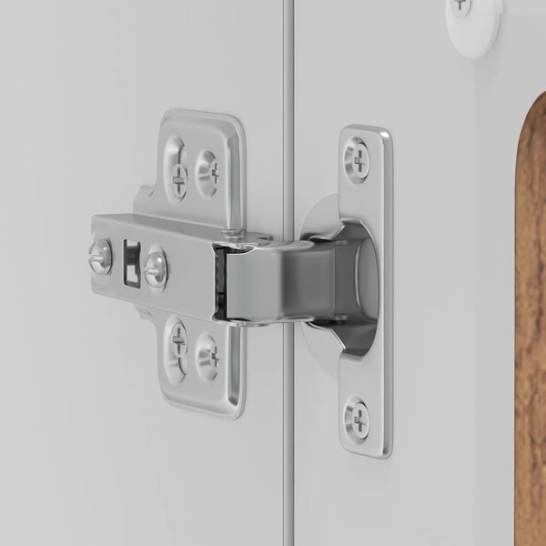 Küchen Hängeschrank Altholz-Optik mit Glastür