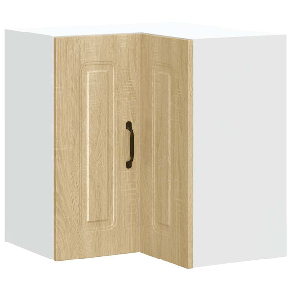 Küchen Eckhängeschrank Sonoma-Eiche