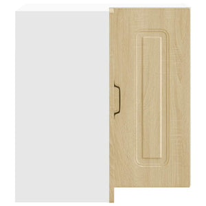 Küchen Eckhängeschrank Sonoma-Eiche
