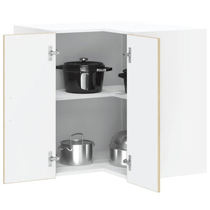Küchen Eckhängeschrank Sonoma-Eiche