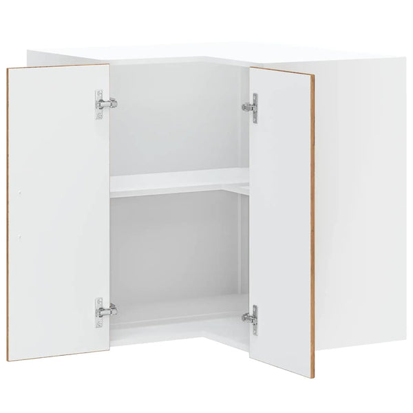 Küchen Eckhängeschrank Altholz-Optik