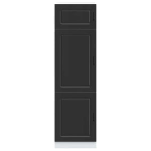 Küchenschrank Kalmar Schwarz Holzwerkstoff