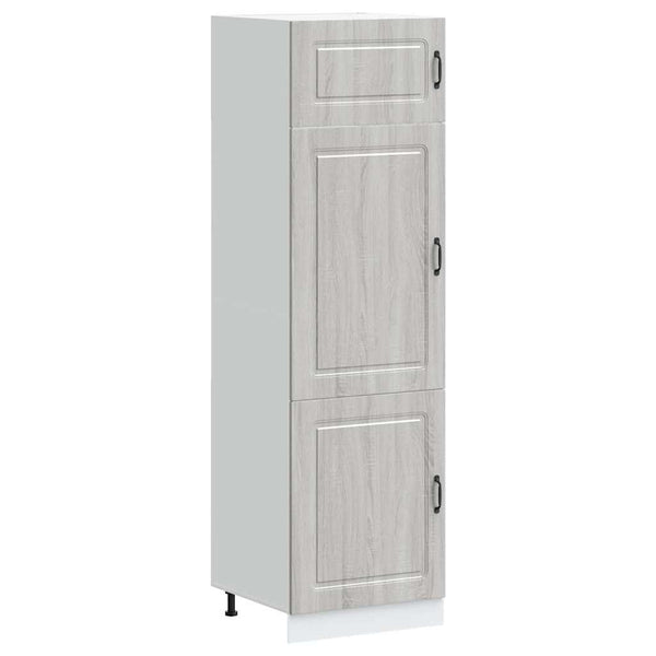 Küchenschrank Grau Sonoma Holz