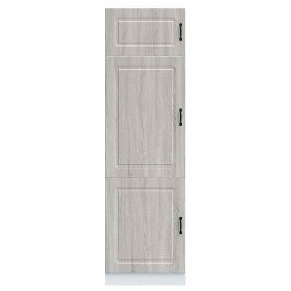 Küchenschrank Grau Sonoma Holz