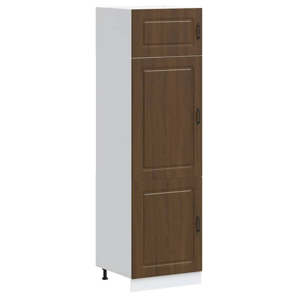 Küchenschrank Kalmar Braun Eiche