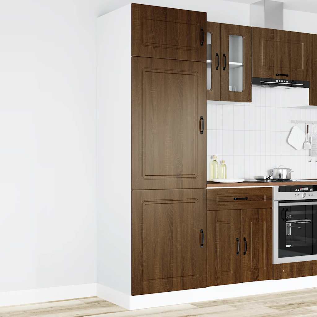 Küchenschrank Kalmar Braun Eiche