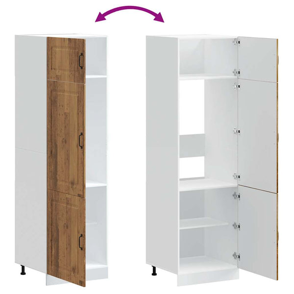 Küchenschrank Kalmar Altholz-Optik