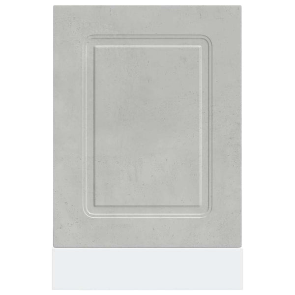 Geschirrspülerblende Betongrau 45x57cm