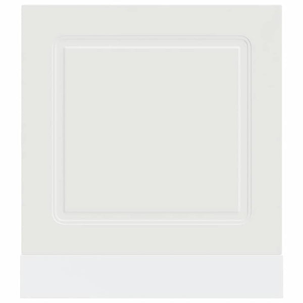 Geschirrspülerblende Weiß 60x57 cm