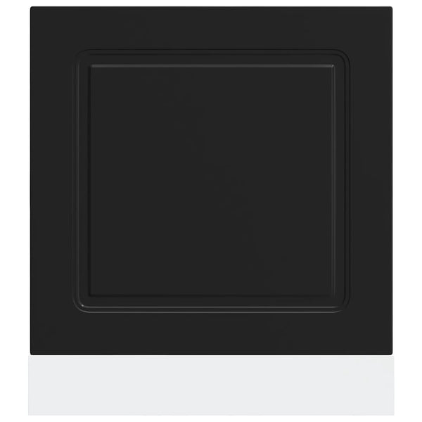 Geschirrspüler Blende Schwarz 60 cm