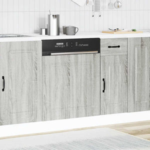 Geschirrspülerblende Kalmar Grau Sonoma 60 cm