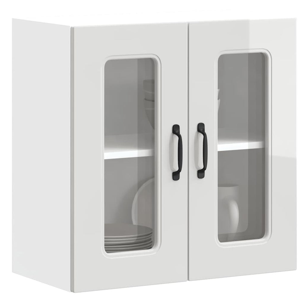 Küchen Hängeschrank Weiß Hochglanz