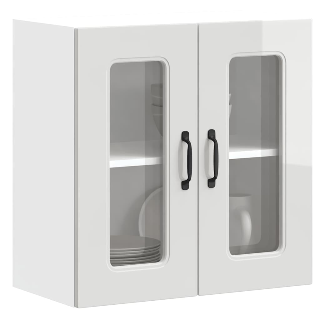 Küchen Hängeschrank Weiß Hochglanz