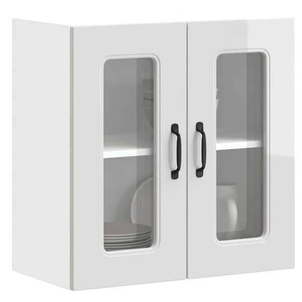 Küchen Hängeschrank Weiß Hochglanz