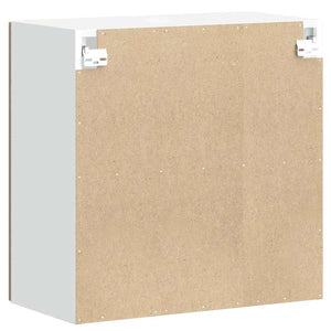 Küchen Hängeschrank Sonoma-Eiche mit Glastür