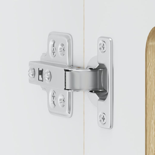 Küchen Hängeschrank Sonoma-Eiche mit Glastür