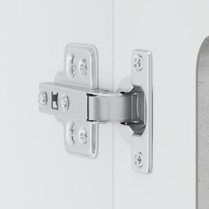 Küchen Hängeschrank Betongrau mit Glastür