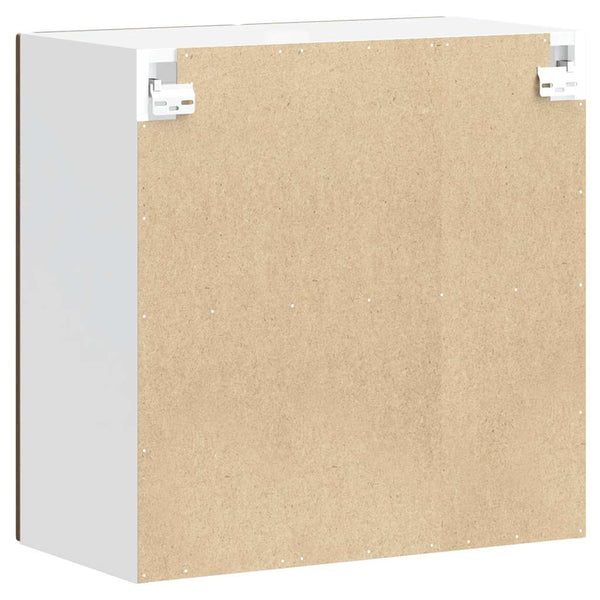 Küchen Hängeschrank Räuchereiche mit Glastür