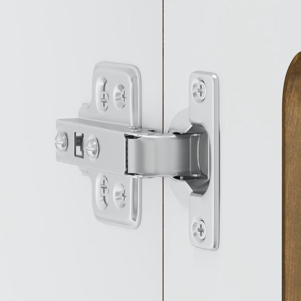 Küchen Hängeschrank Räuchereiche mit Glastür