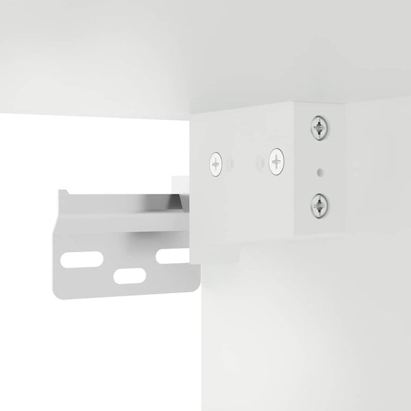 Küchen Hängeschrank Altholz-Optik mit Glastür