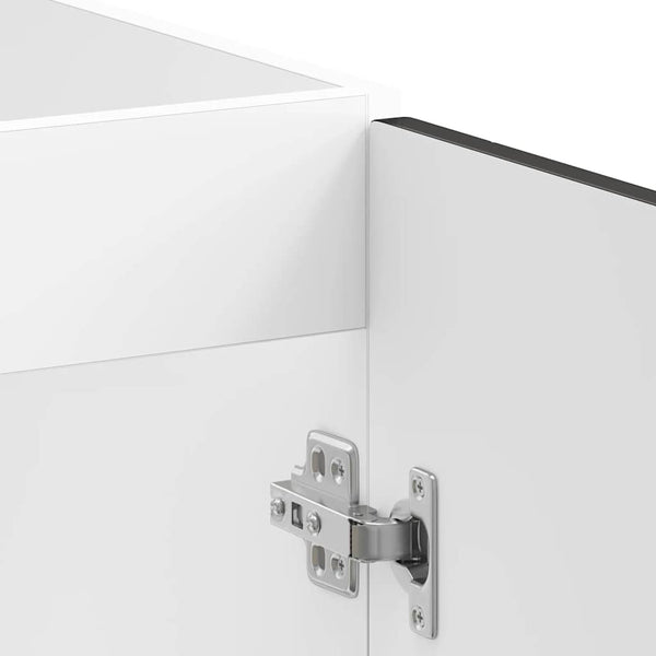 Spülenunterschrank Lucca, Schwarz