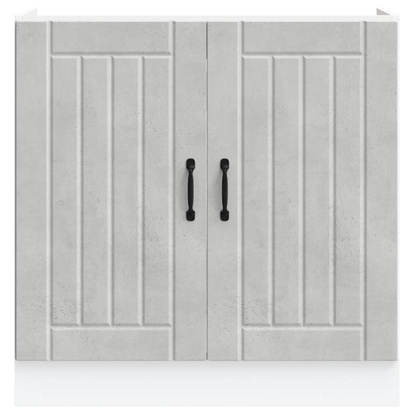 Spülenunterschrank Lucca Betongrau