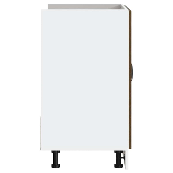Spülenunterschrank Lucca Braun Eichenoptik