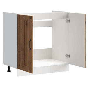 Spülenunterschrank Lucca Altholz-Optik