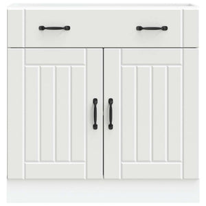 Küchen Unterschrank Lucca Weiß