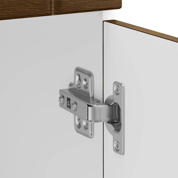 Küchen Unterschrank Lucca Eiche Braun