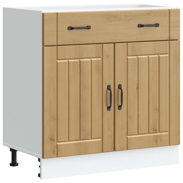 Küchen Unterschrank Artisan Eiche