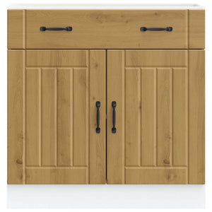 Küchen Unterschrank Artisan Eiche
