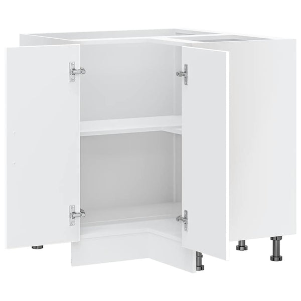 Lucca Küchen-Eckunterschrank, Weiß