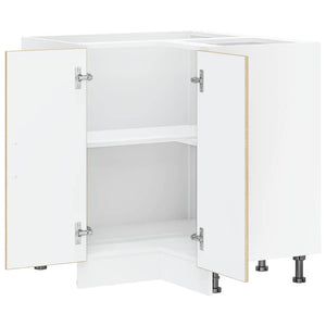 vidaXL Meuble bas d'angle de cuisine Lucca Chêne Sonoma Bois d'ingénierie