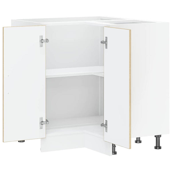 vidaXL Meuble bas d'angle de cuisine Lucca Chêne Sonoma Bois d'ingénierie