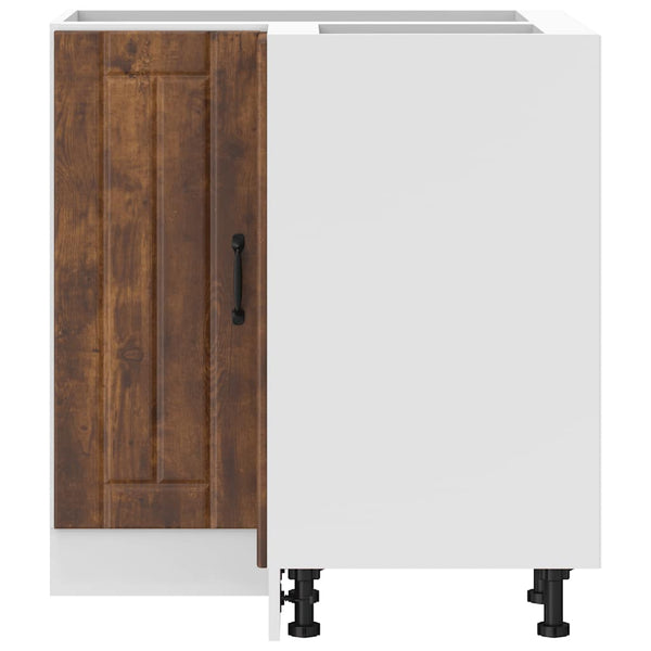 Küchen Eckunterschrank Räuchereiche