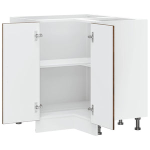 Küchen Eckunterschrank Räuchereiche
