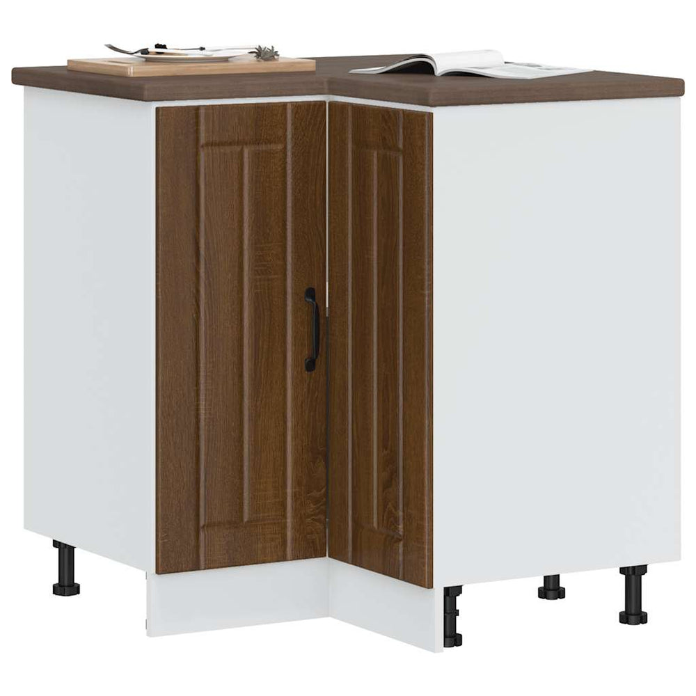 Eckunterschrank Küche Lucca Eichen-Optik