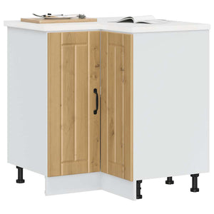 Lucca Küchen-Eckunterschrank Artisan Eiche
