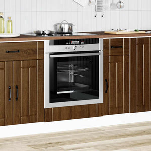 Herdumbauschrank Lucca Eichenoptik Braun