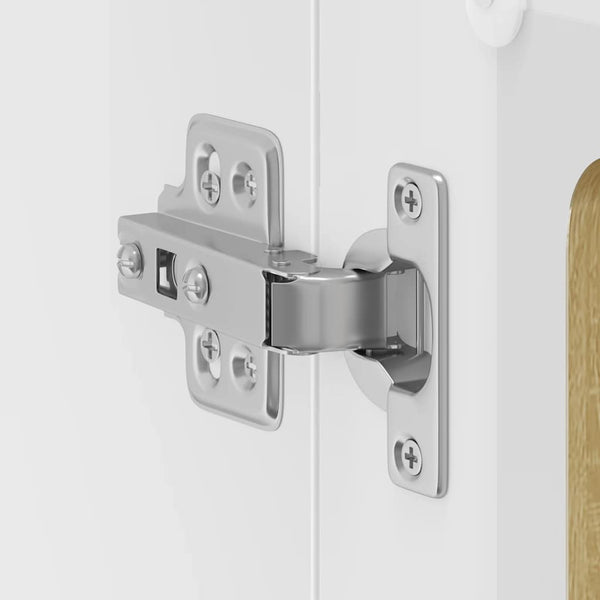 Küchen Hängeschrank Lucca Sonoma-Eiche Glastür