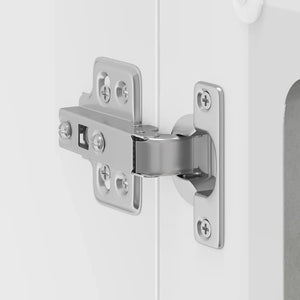 Küchen Hängeschrank Betongrau mit Glastür