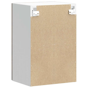 Küchen Hängeschrank Räuchereiche mit Glastür