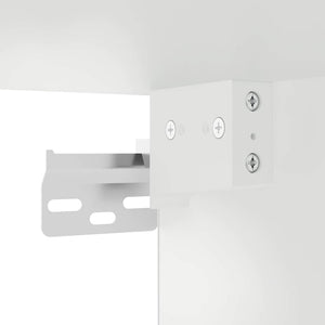 Küchen Hängeschrank Grau Sonoma mit Glastür