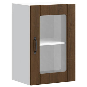 Küchen Hängeschrank Lucca Braun Eiche Optik