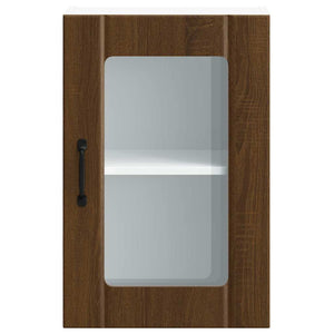 Küchen Hängeschrank Lucca Braun Eiche Optik