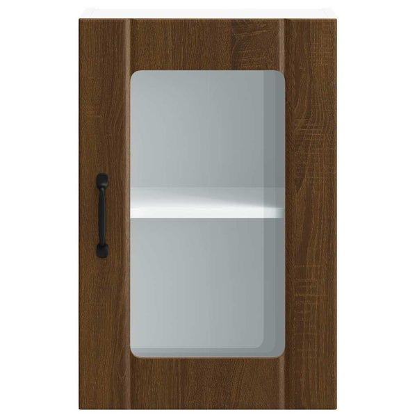 Küchen Hängeschrank Lucca Braun Eiche Optik