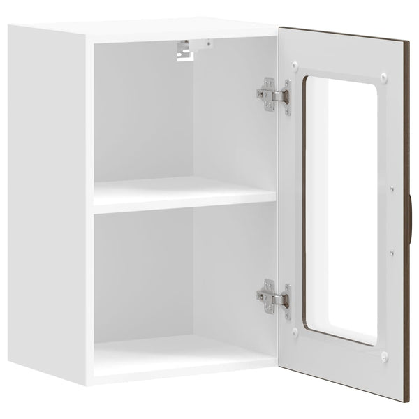 Küchen Hängeschrank Lucca Braun Eiche Optik